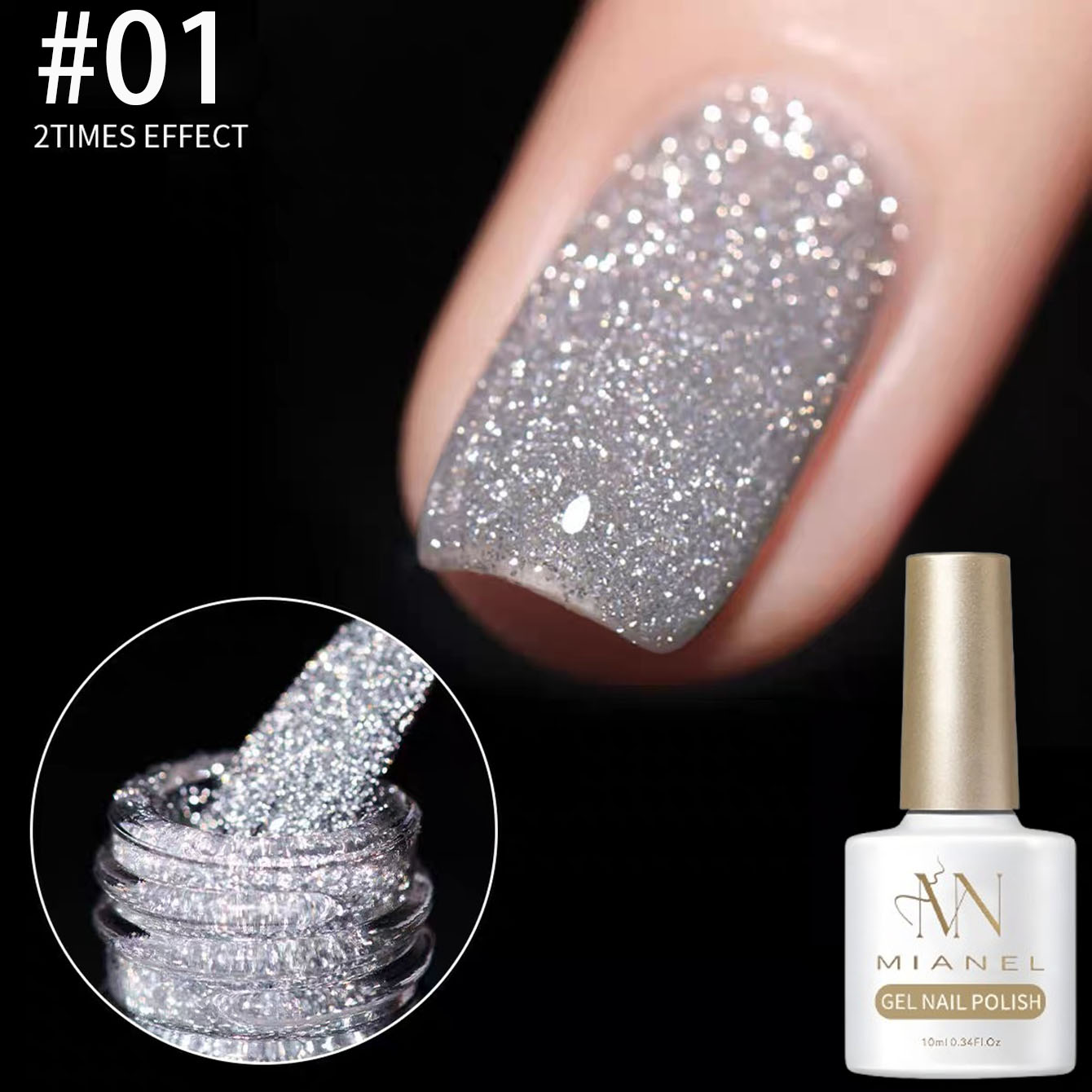 1-12 Stück Weinroter Blitz-Gli – Nail Art Red Wine Bewertung und Preis