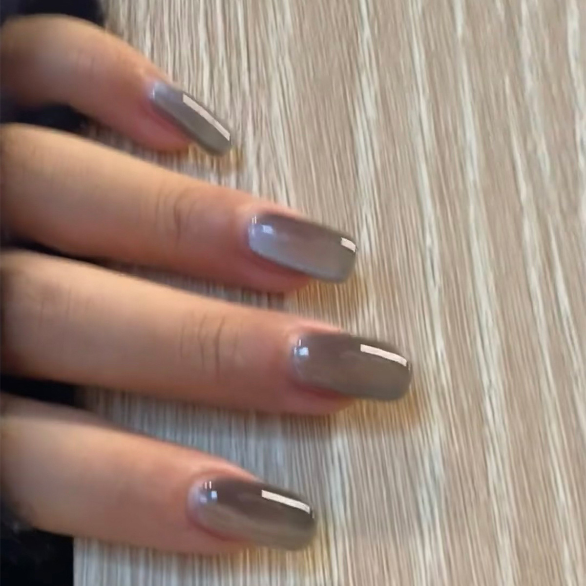24-teiliges französisches kurz – Nail Art Red Wine Bewertung und Preis