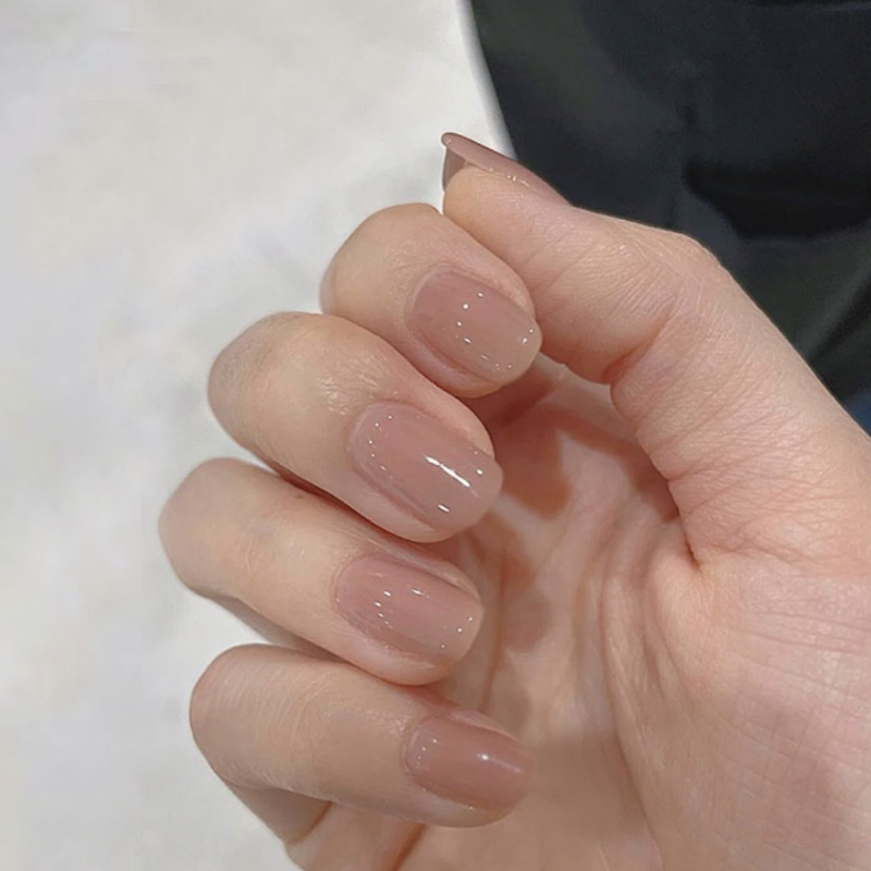 24-teiliges französisches kurz – Nail Art Red Wine Bewertung und Preis