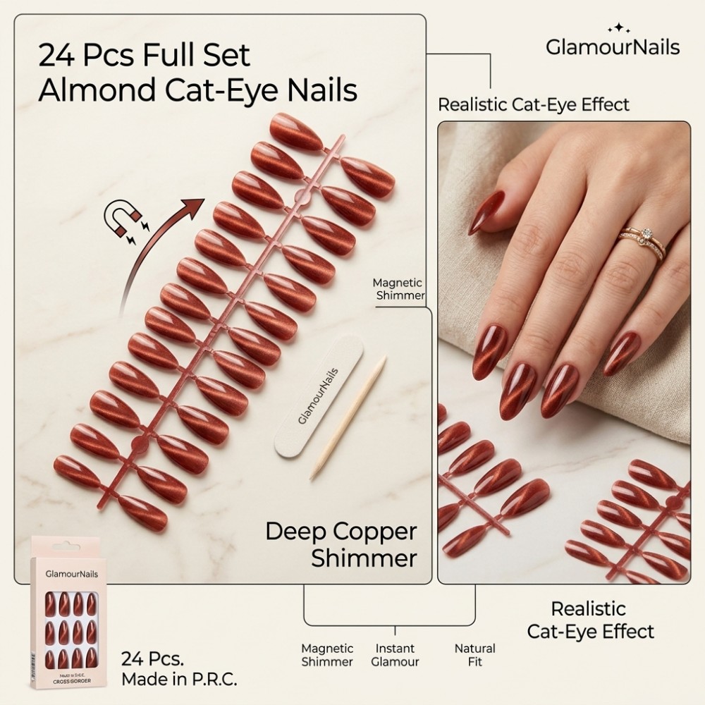 24 Stück Kurze Eckige Aufklebe – Nail Art Extension Cat Eye Bewertung und Preis