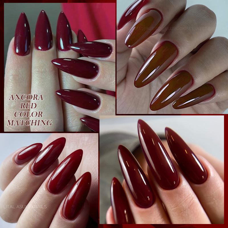 LILYCUTE Weinrot Gel Nagellack – Nail Art Red Wine Bewertung und Preis