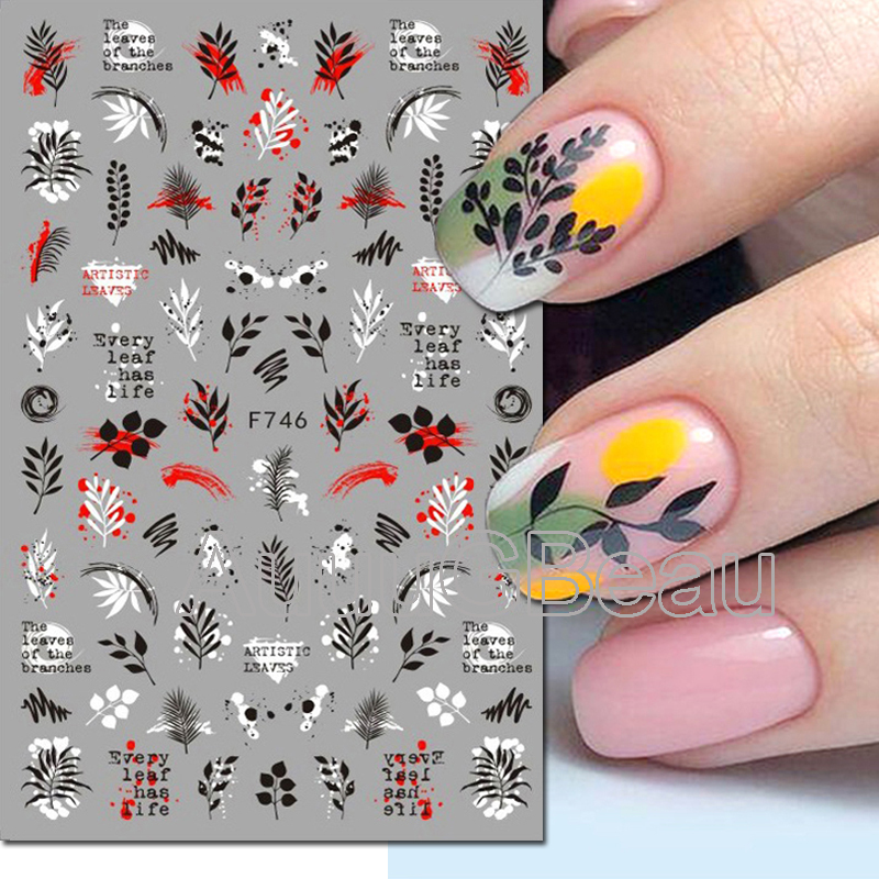3D-Nagelkunst-Abziehbilder, ge – Nail Art Leopard Bewertung und Preis