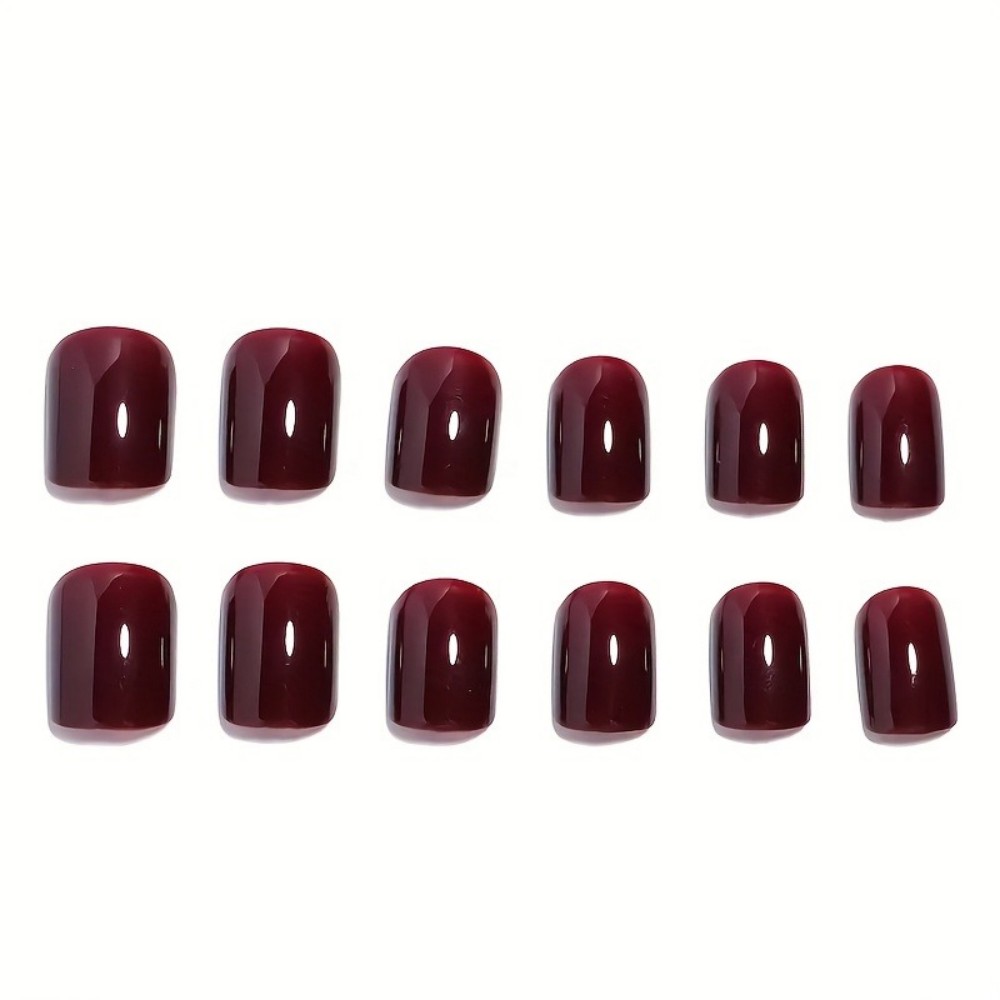 24-teiliges Set weinrote Cat-E – Nail Art Red Wine Bewertung und Preis