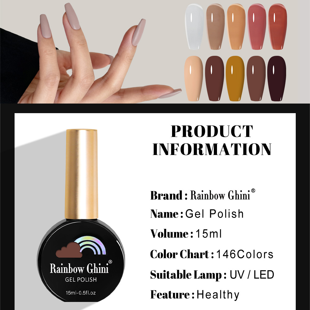 RG 15 ml 146 Farben Bunter Gel – Nail Art Red Wine Bewertung und Preis