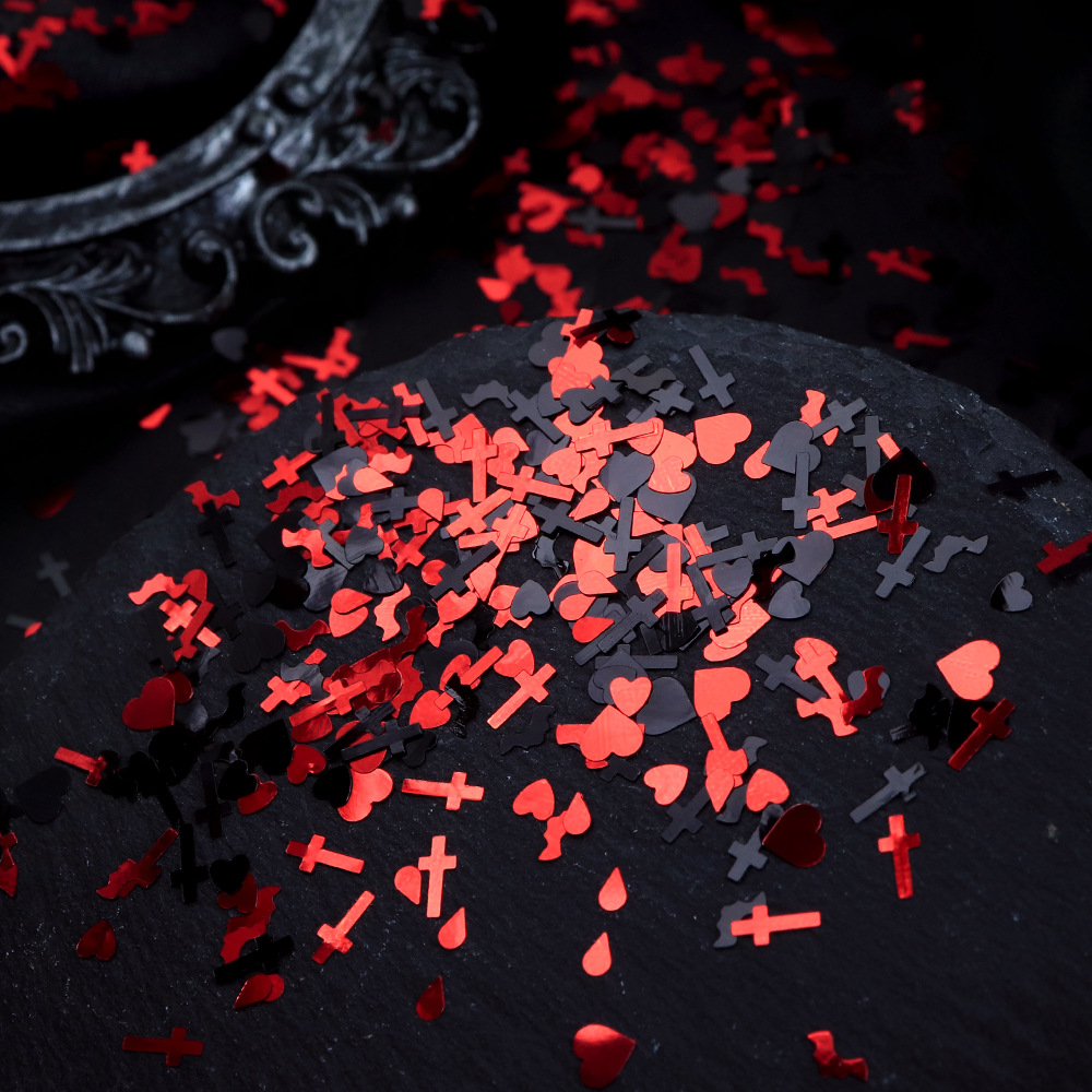 Halloween Nagel-Pailletten 5g  – Nail Art Vampire Bewertung und Preis
