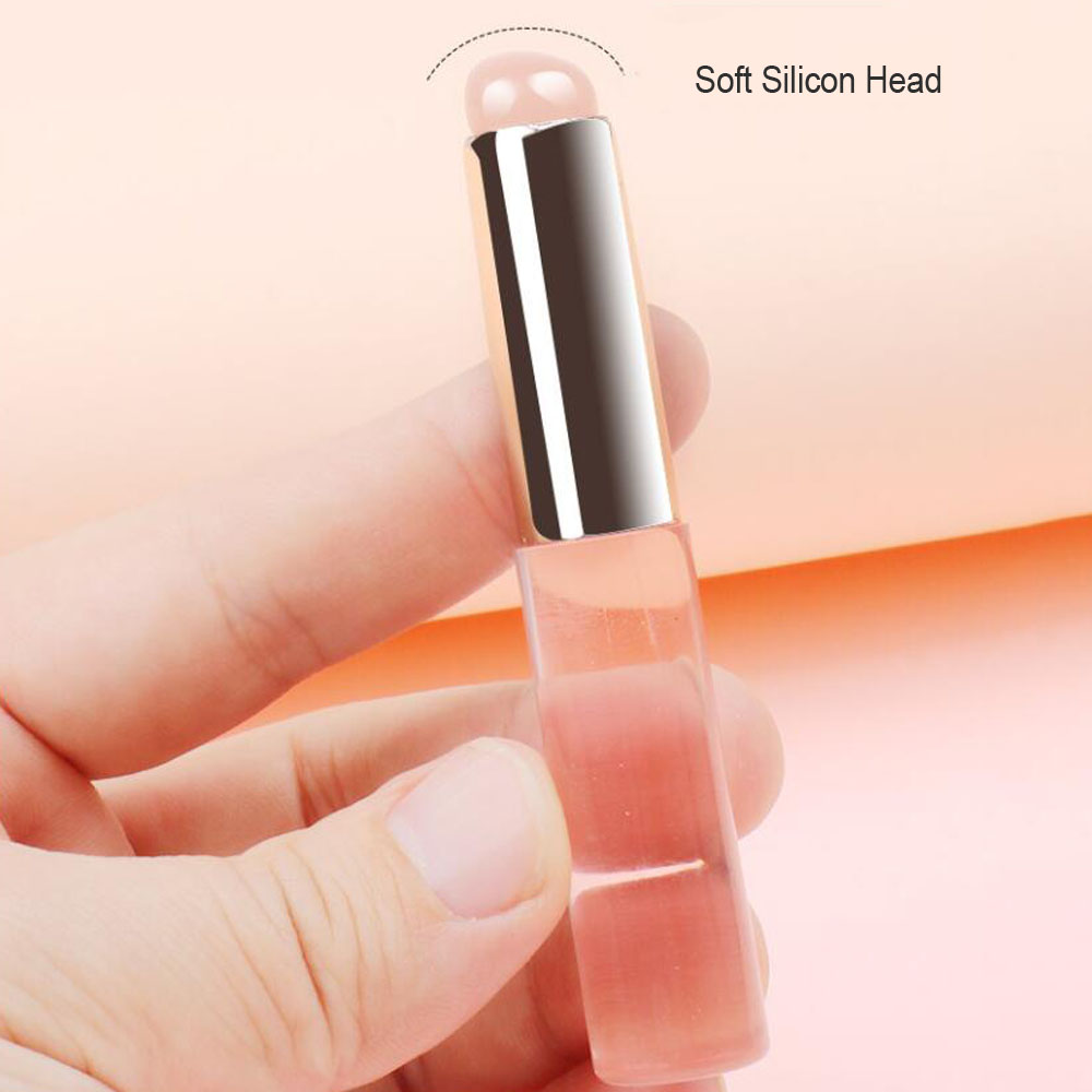 1pc Rosa Silikon Nagel Pinsel  – Nail Art Ombre Pink Bewertung und Preis
