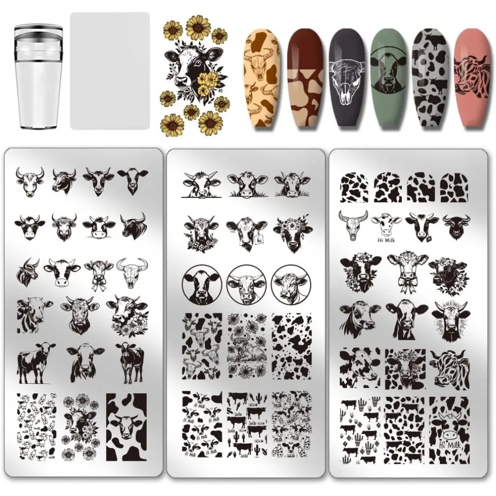 3 Stück Nagelstempelplatten mi – Nail Art Leopard Bewertung und Preis