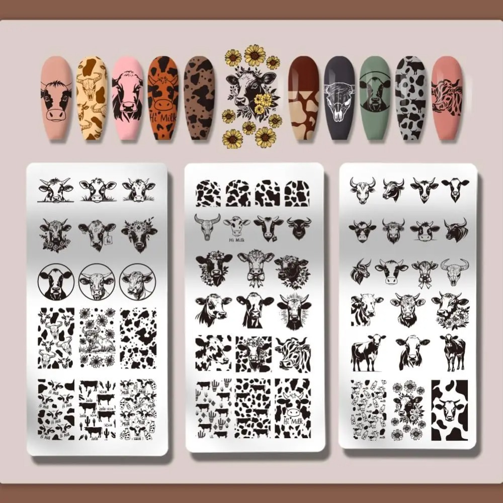 3 Stück Nagelstempelplatten mi – Nail Art Leopard Bewertung und Preis