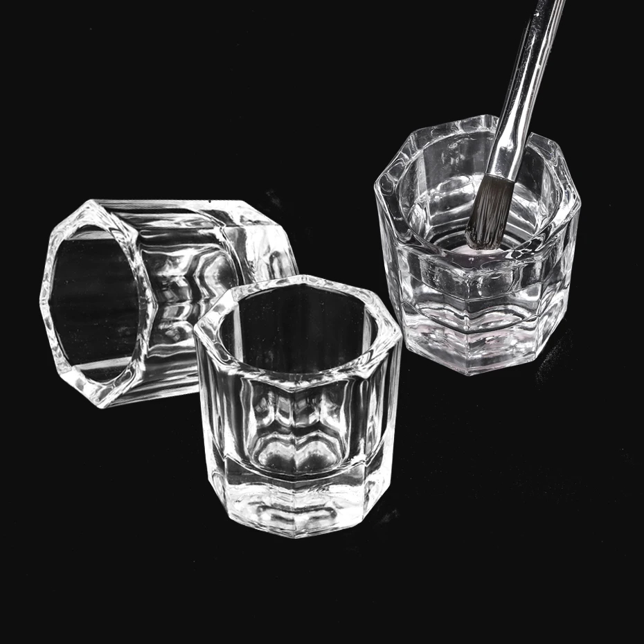 Kristall Glas Nail art Tassen  – Nail Art Vector Bewertung und Preis