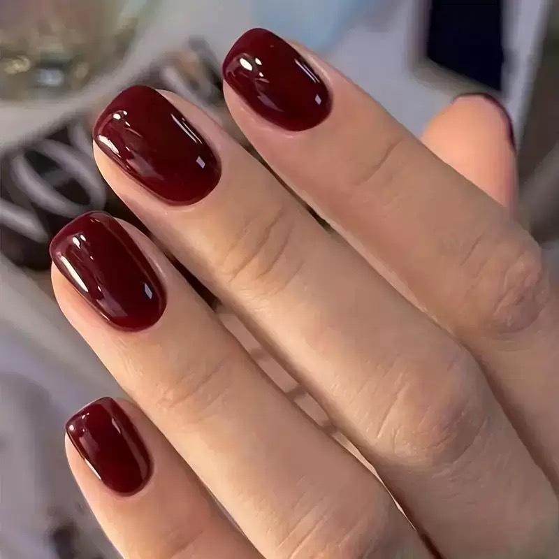 24 Stück weinrote künstliche N – Nail Art Red Wine Bewertung und Preis