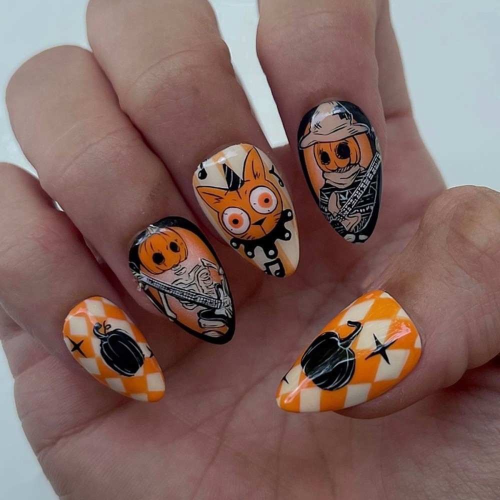 24 Stück Halloween Lange Stile – Nail Art Vampire Bewertung und Preis