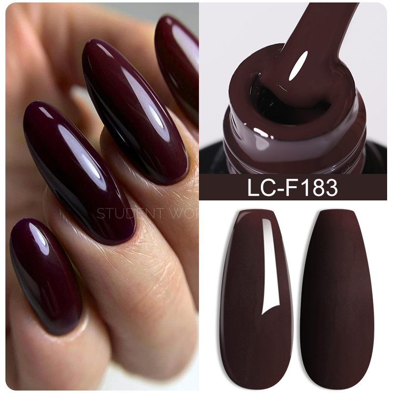LILYCUTE 7ML Weinroter Gel-Nag – Nail Art Red Wine Bewertung und Preis