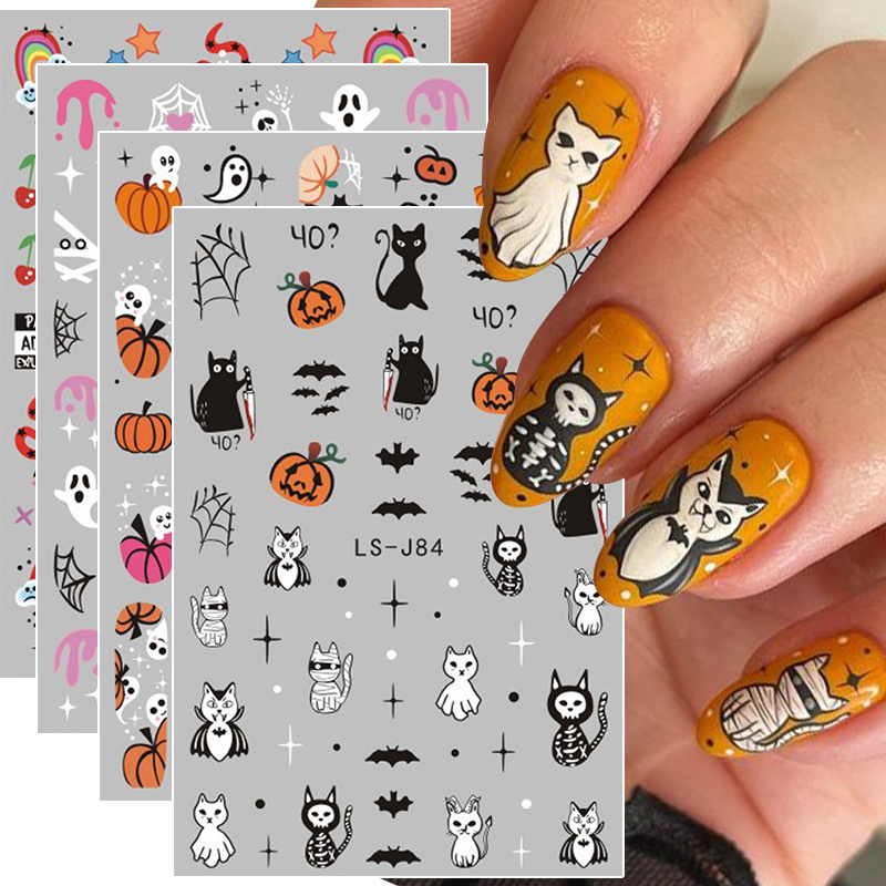 4 Stück Halloween Gothic 3D Na – Nail Art Vampire Bewertung und Preis