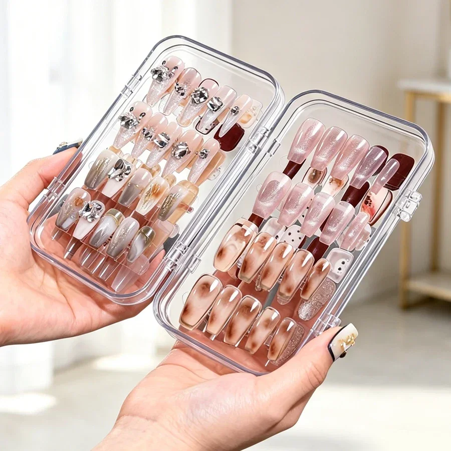 Transparente Faltbare Aufbewah – Nail Art Vector Bewertung und Preis
