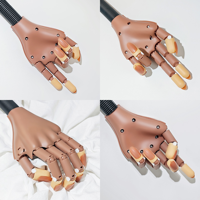 Nagel Fake Praxis Hand bewegli – Nail Art Vector Bewertung und Preis