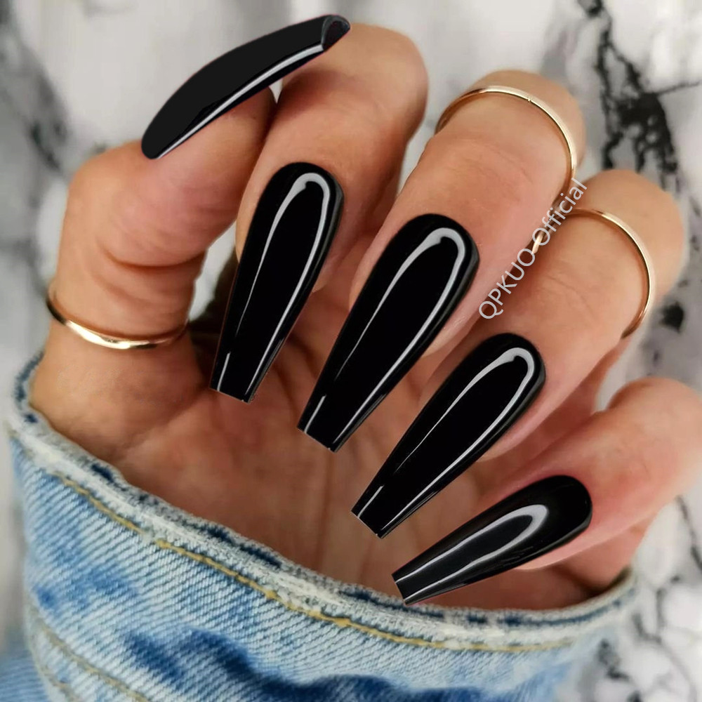 24Pcs Künstliche Presse Auf Ge – Nail Art Red Wine Bewertung und Preis