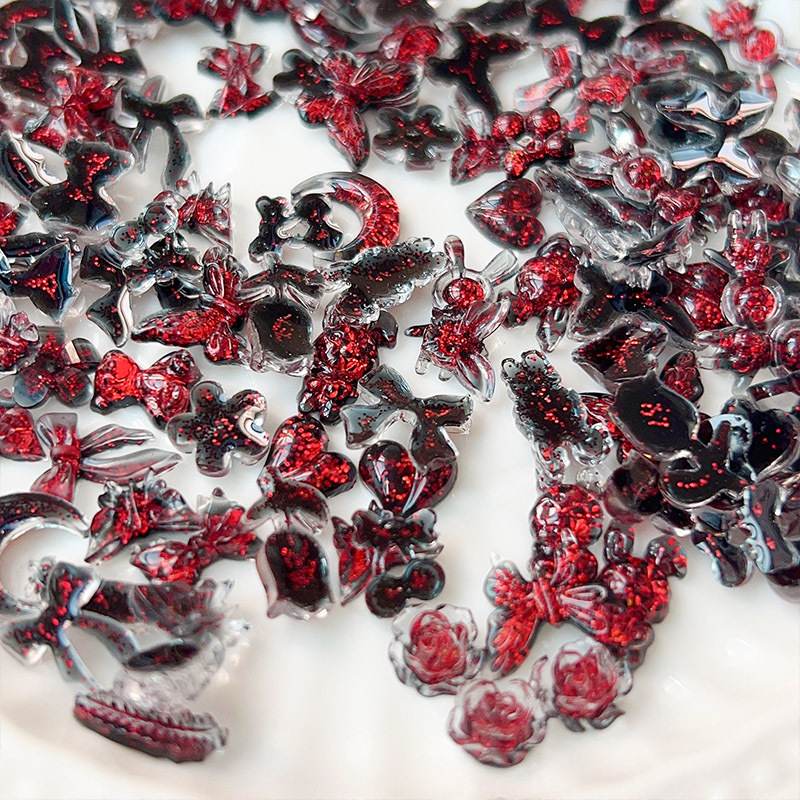 30 Stück Vampir Stil 3d Bogen  – Nail Art Vampire Bewertung und Preis