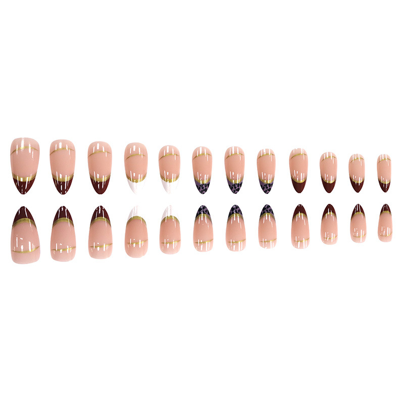 Mittellange künstliche Nägel f – Nail Art Leopard Bewertung und Preis