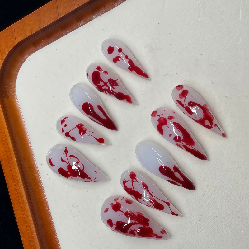 10 Stück handgemachte Stiletto – Nail Art Vampire Bewertung und Preis